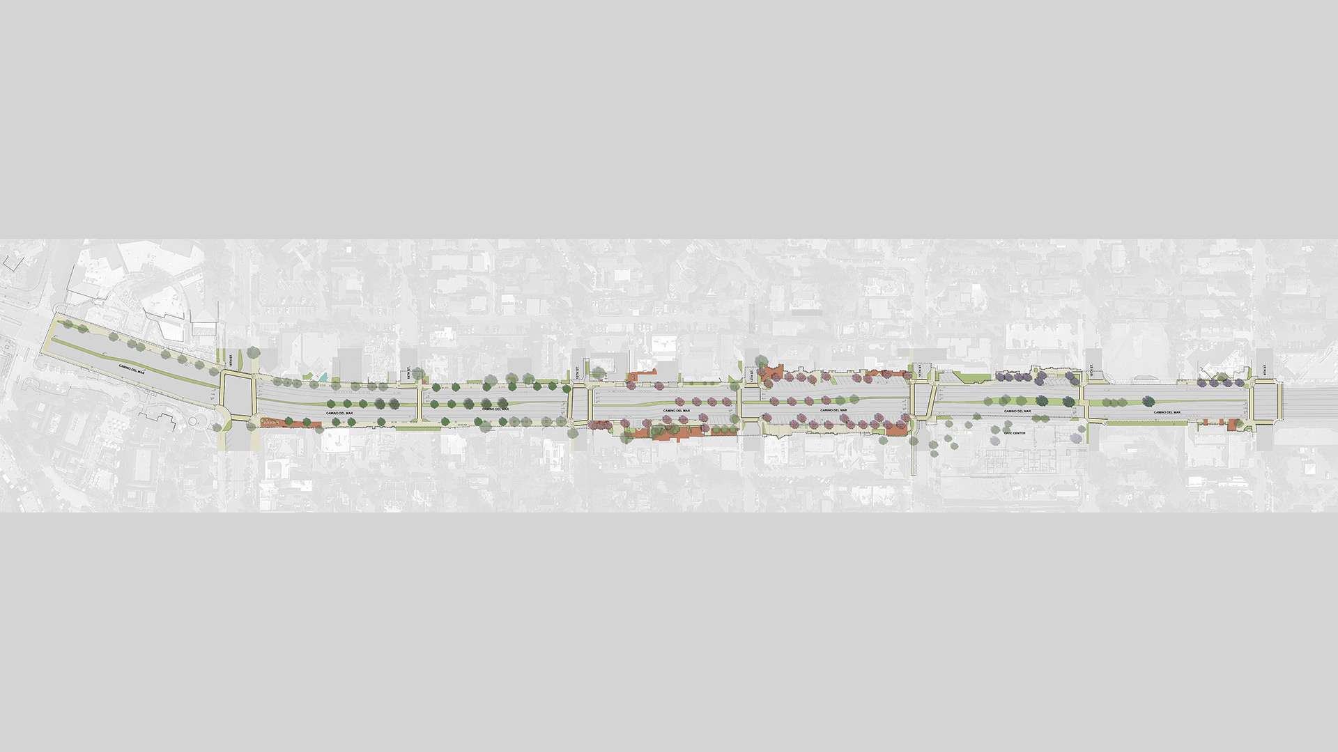 Camino Del Mar Streetscape Plan Primary 1