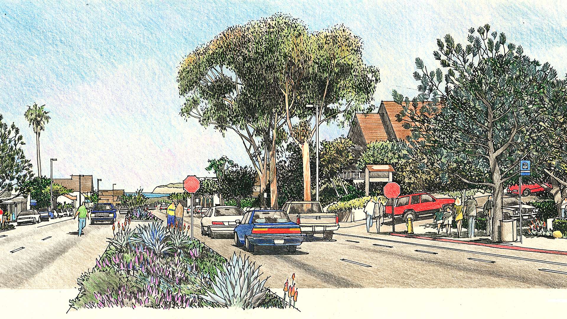 Camino Del Mar Streetscape Plan Primary 4